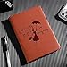 WHLBHG Mary Movie gift Leather Journal Notebook Poppin Umbrella Fans Gift Practically Perfect in Every Way Movie Inspired Gifts for Mary Fans (Perfect in every way)