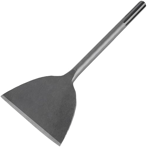 Broca de cincel SDS Max de 6 pulgadas de ancho grado industrial 6 x 14 pulgadas herramienta de eliminación de lechada de azulejos - Compatible con