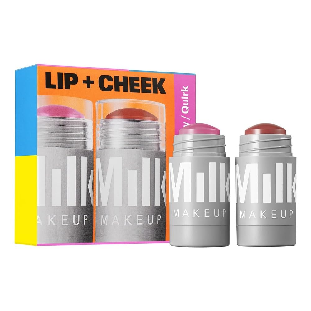 MILK MAKEUP Lip + Cheek MVPs Cream Blush Stick Set Rally