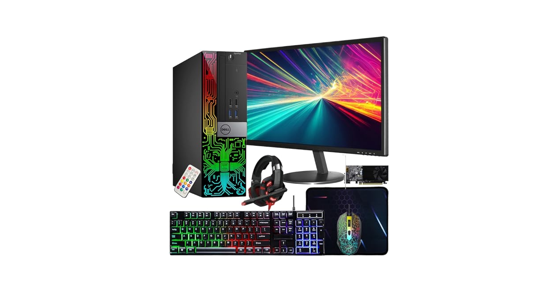 Amazon.com: Dell OptiPlex 3060 SFF RGB Computer PC, Intel