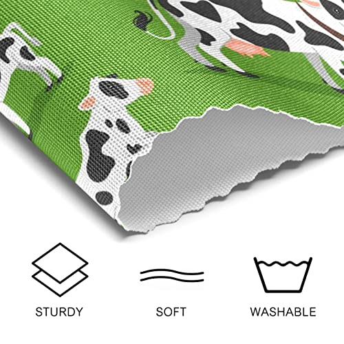 Set de table抗热防滑 vaches pour éviter les taches sur table de cuisine