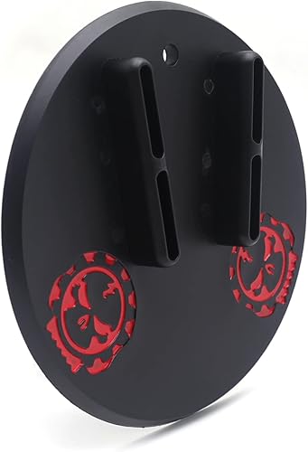 Miniatura 7 de HTTMT - Soporte redondo negro con soporte lateral Jiffy compatible con H-D Touring Cruiser Sport Dirt [P/N: MT253-001-BK]