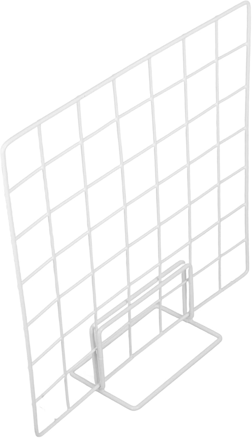 CHILDWEET 2pcs Countertop Display Rack for Artwork and Accessories Versatile Desktop Display Holder with Grid Design for Photographers and Artists