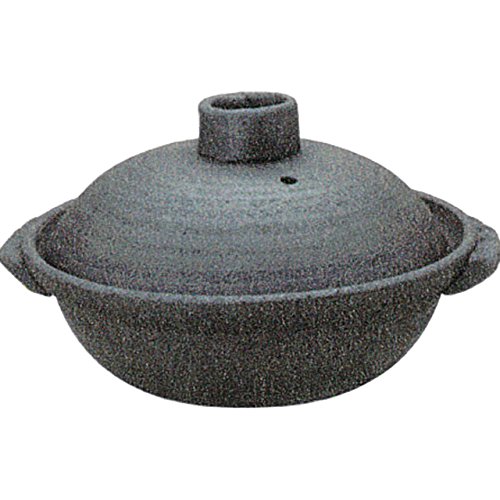 Image of Pot: Black Baked Tighten, 7.5 inches (19 cm), Western Style Pot SN-90BK