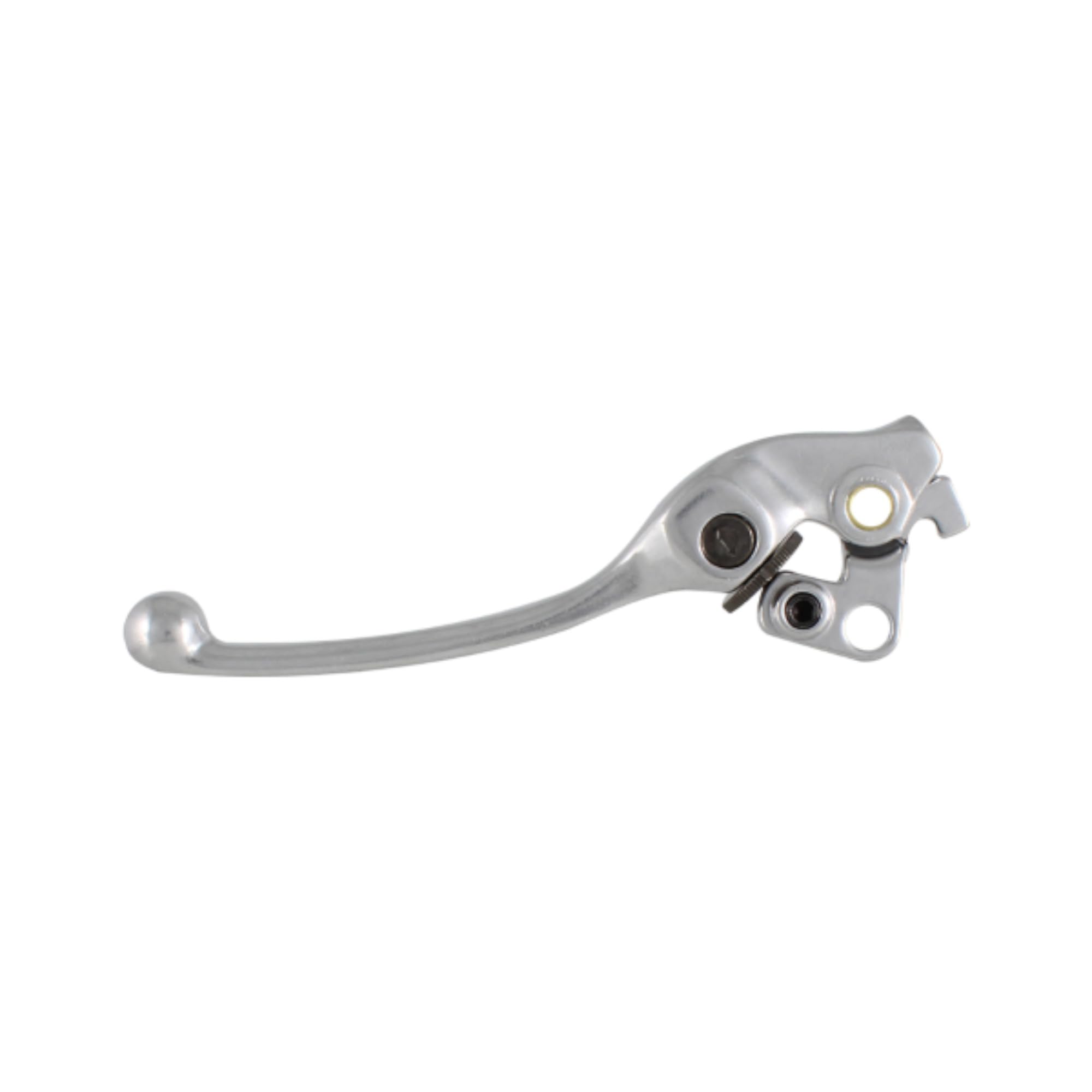 cyclingcolors 1x Levier de frein embrayage pour adaptable compatible avec HONDA VFR 750 gauche argent