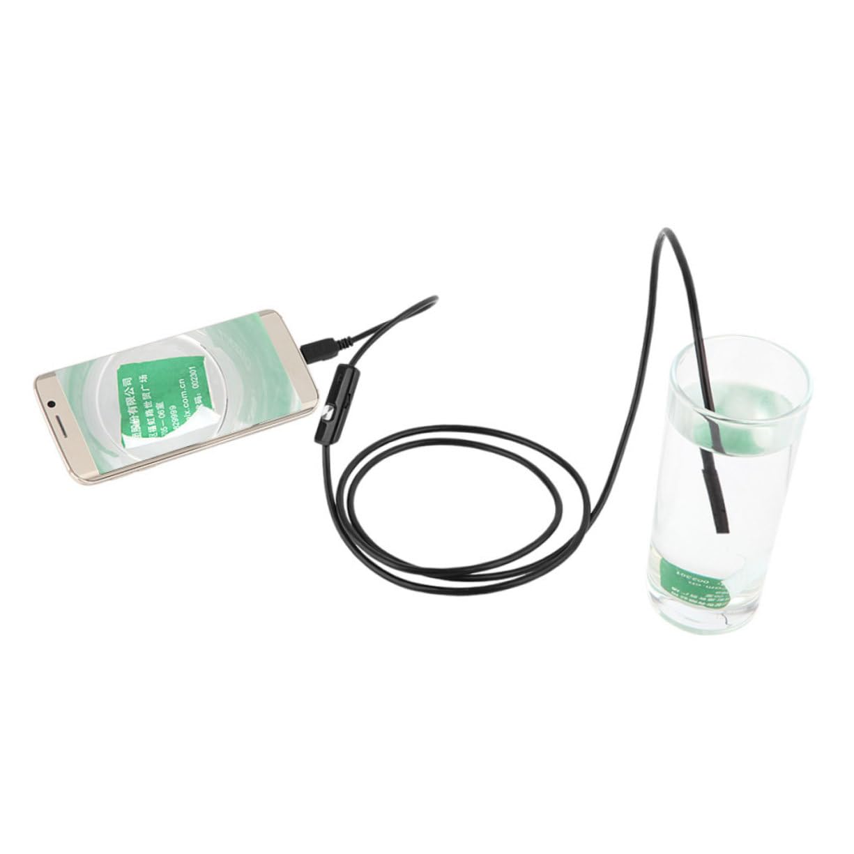 Unomor 7mm Glass Waterproof for Phone//Computer Led Lights Photo/Video/Sound Recording Ip67 Waterproof