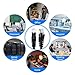 XANHAM Cat 6 Ethernet Cable 20 ft Network RJ45 Unshielded Cat6 Patch Cable Internet for PC, TV, Laptop, Router and Printer, Black, 1 Pack