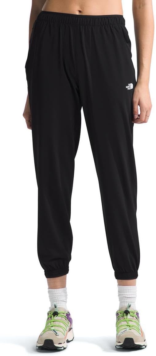 The North Face Womens Wander Jogger 2.0 - Moisture Wicking Pants, Water Repellent Finish, Elastic Waistband