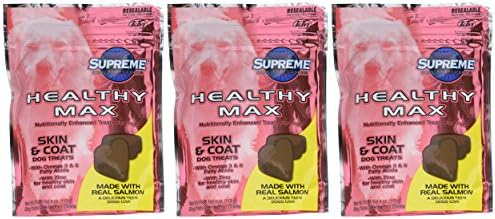 Supreme healthy max skin & coat dog treats Clearance