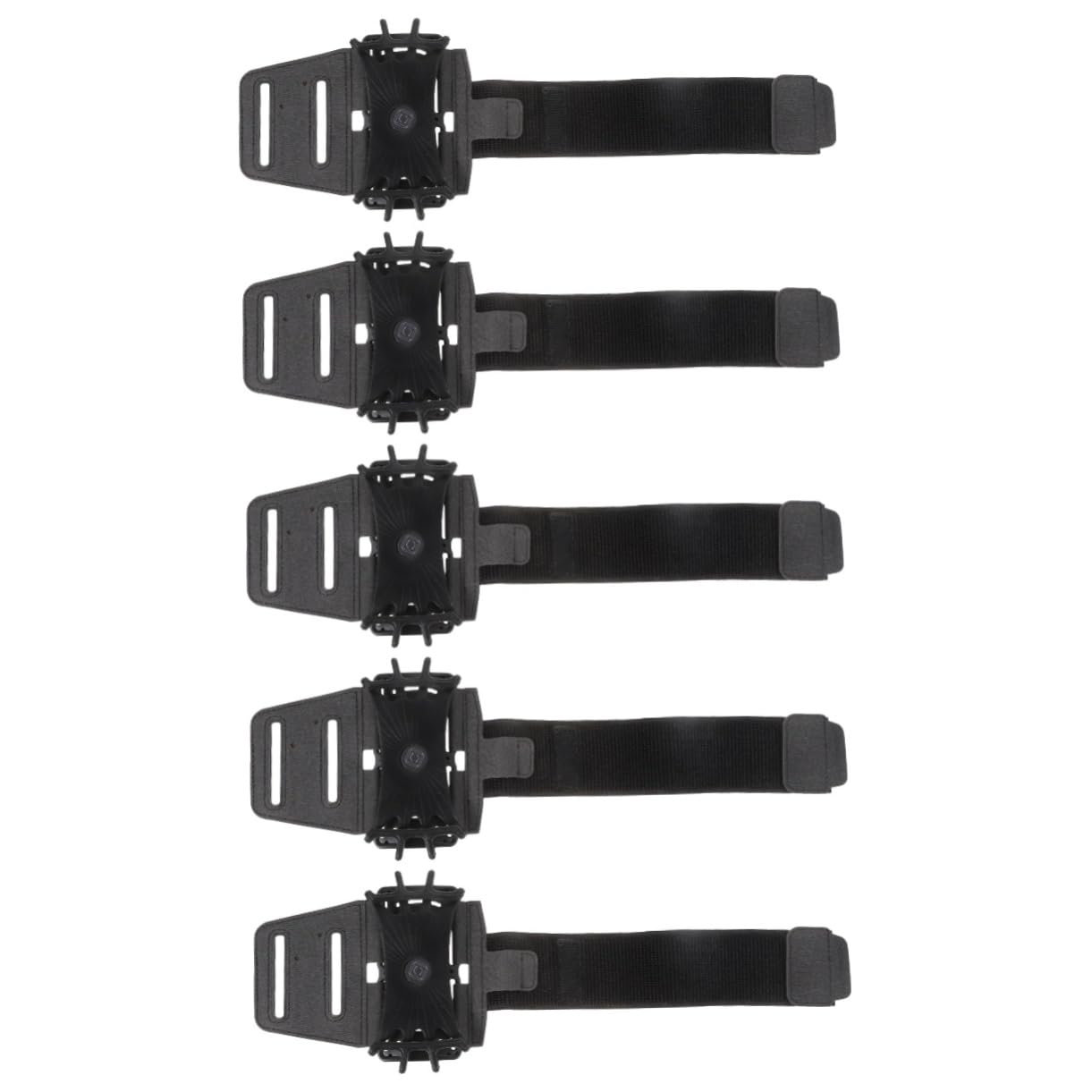 BESTonZON 5stücke Rotierendes Handy-Armband Für Sport Vielseitige Handyhalterung Für Arm Und Handgelenk Zum Joggen Radfahren Und Fitness Mit Atmungsaktiver Silikonband-Technologie