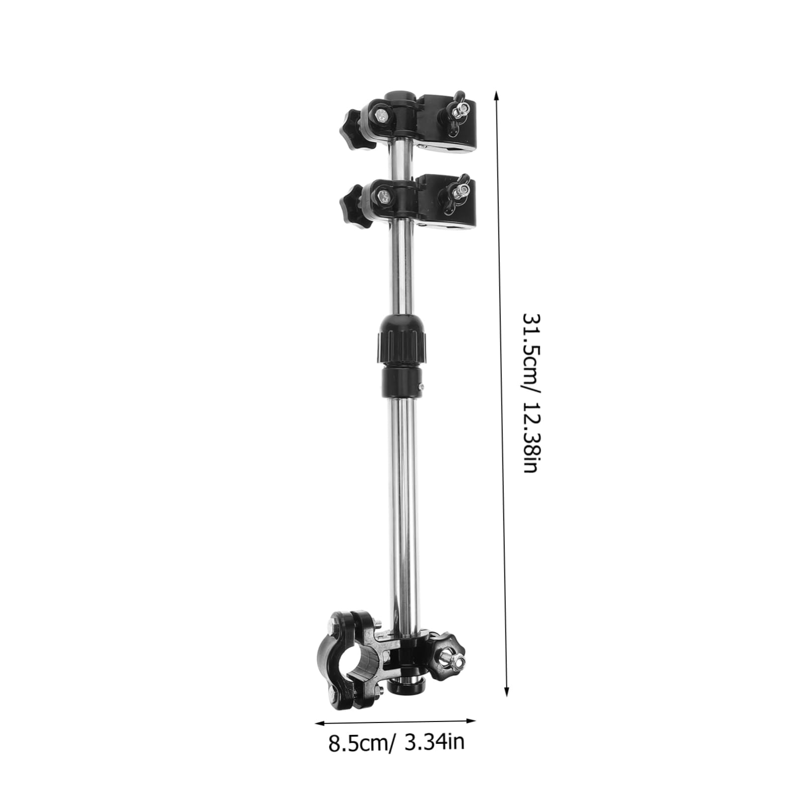 MUCKLILY Bicycle Umbrella Mount Stand Universal Clamp for Stroller Wheelchair Effortless Riding Secure Fixing