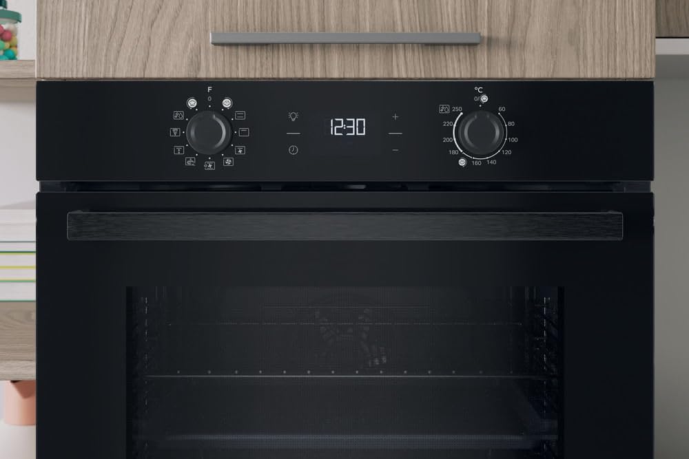 IOK58HSB - Forno da Incasso, Elettrico, Ventilato, 71 Litri, colore Nero, Classe energetica A+