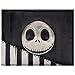 Nightmare Before Christmas Jack vestito a strisce Portafoglio Nero