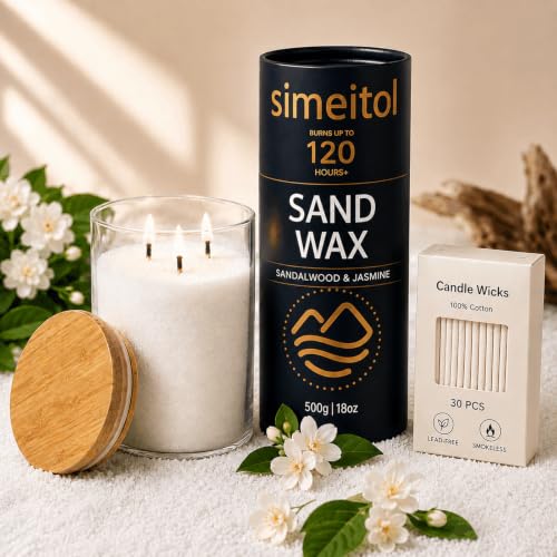 Sandalwood Jasmine Sand Wax