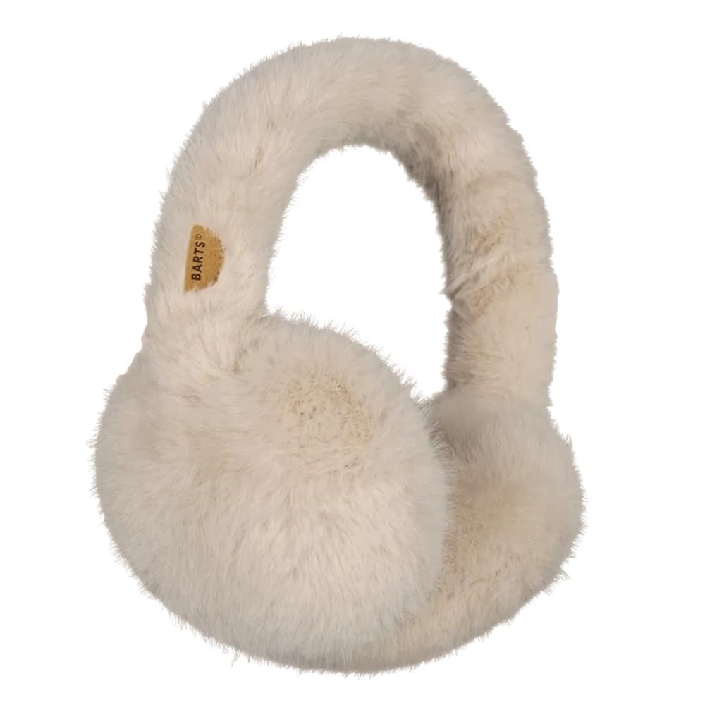 Barts Women's Beige Big Fur Earmuffs