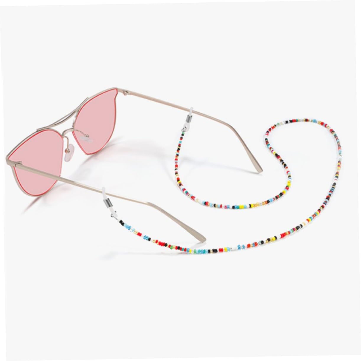 GALPADA 12 Piezas Cadena para Gafas de Sol Cordón Antipérdida de Metal para Gafas Cadena de Moda para Mujer de Cordón para Uso Diario