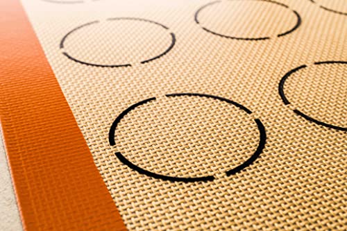 Silpat AE420295-22 The Original Perfect Macaron Non-Stick Silicone Baking Mat thumb #2