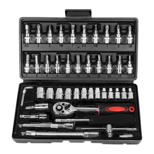 Ensemble d'outils réparation automobile 46 pièces pour votre garage