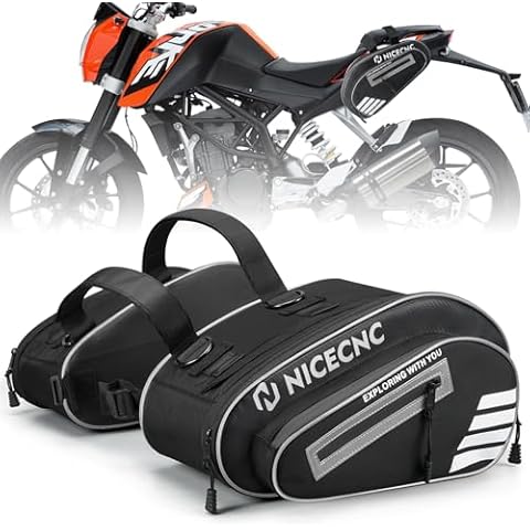 NICECNC 36L Motorcycle Saddlebags Cover