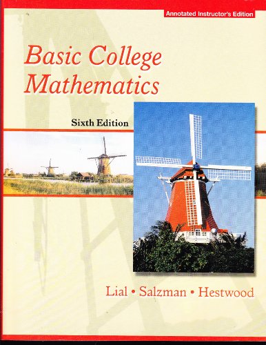 Basic College Mathematics 0321062418 Book Cover
