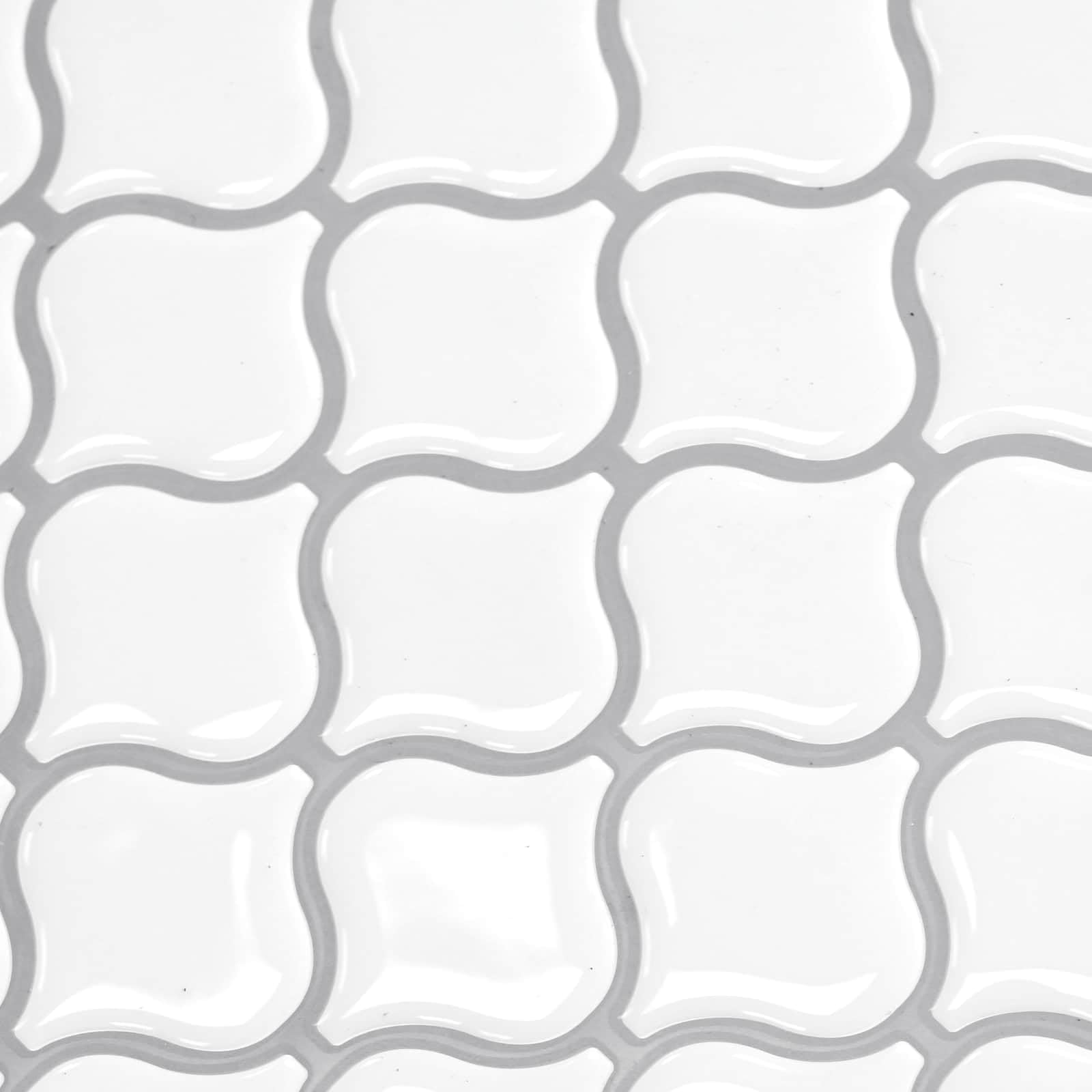 vidaXL Baldosa Lanturn 20 uds. 27 x 27 cm Poliuretano y PET