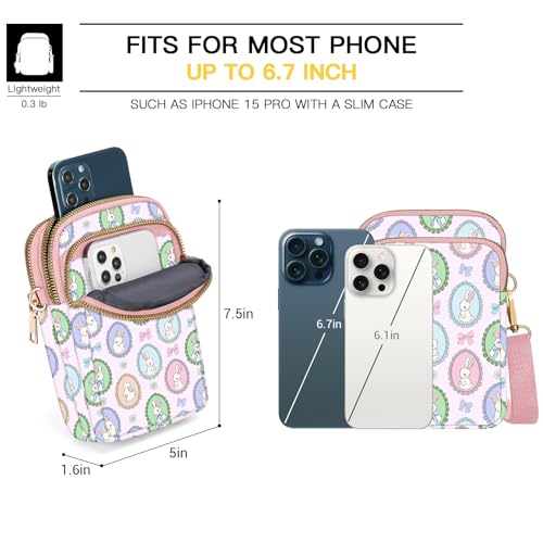 Image of YINHEXI Small Crossbody Bags for Women, Mini Cell Phone Wallet Purse, Shoulder Bag for Women and Men