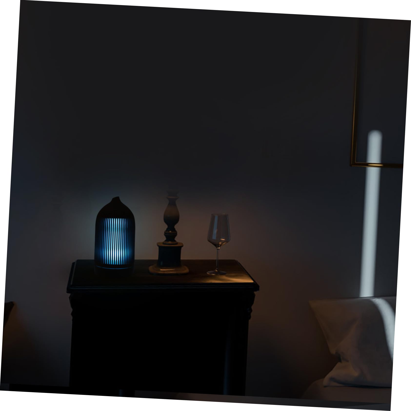 ABOOFAN Humidificador de Escritorio Portátil 5v Difusor de Aroma para Aromaterapia, Capacidad Menor a 1l, Diseño en Madera para Oficina o Habitación de Ñiño