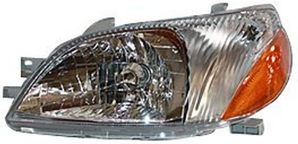 TYC Left Headlight Assembly Compatible with 2000-2002 Toyota Echo