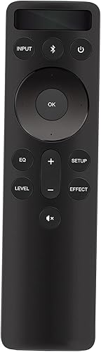 D51 Reemplazo remoto AIDITIYMI Pantalla de retroiluminaciĂłn Control remoto por voz para Vizio 5.1 2.1 Sistema de altavoces de barra de sonido de D51 Reemplazo remoto AIDITIYMI Pantalla de retroiluminaciĂłn Control remoto por voz para Vizio 5.1 2.1 Sistema de altavoces de barra de sonido de