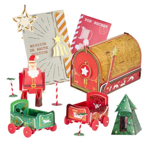 Pandacraft - Boîte aux Lettres de l’Avent - Mission de haute voltige - Calendrier de l’Avent avec 1 Grande Histoire dont l'Enfant est le Héros + 24 Activités - Pour Enfants de 8 à 12 Ans