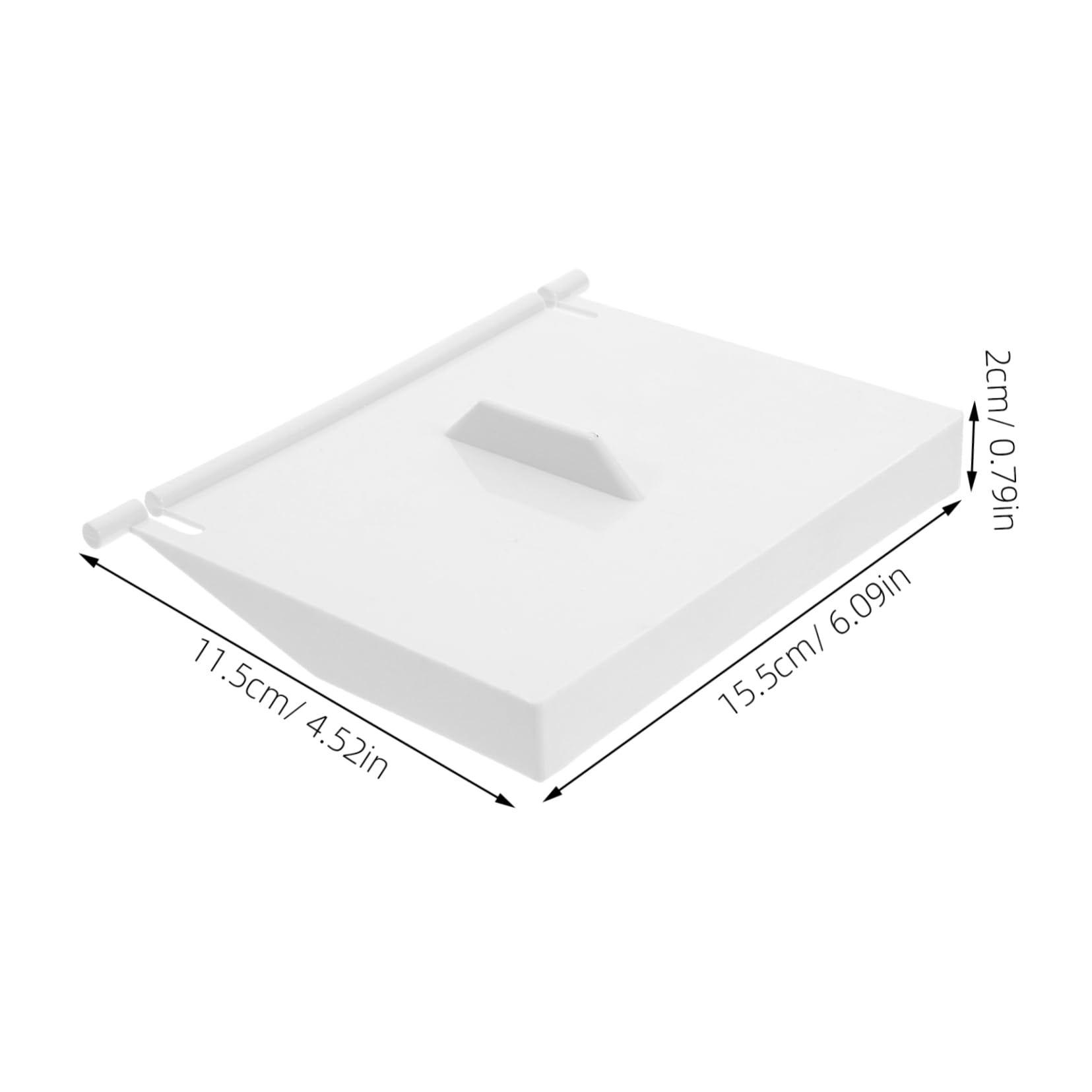 BESTonZON Puerta Duradera para Skimmer de Piscina 8926 Repuesto Plástico Resistente para Piscina Enterrada Trampilla Fácil de Instalar Accesorio para Mantenimiento