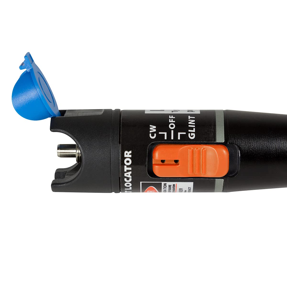 LogiLink Profesjonalny tester ciągłości WZ0049 światłowodowy (Fiber Checker) 10 mW do tulejek 2,5 + 1,25, czarny