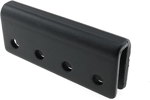 Miniatura 5 de Bi Parting - Conector de hardware para puerta corrediza de granero para pista plana de 1 916 pulgadas, adaptador de riel de hardware para puerta