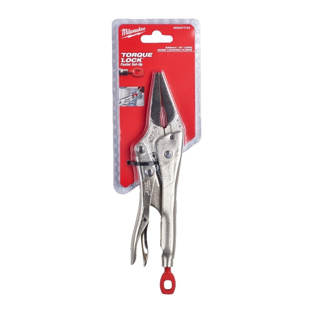 Milwaukee Narzędzia ręczne - Torque Lock™ szczypce blokujące długi nos 230 mm (9 cali)