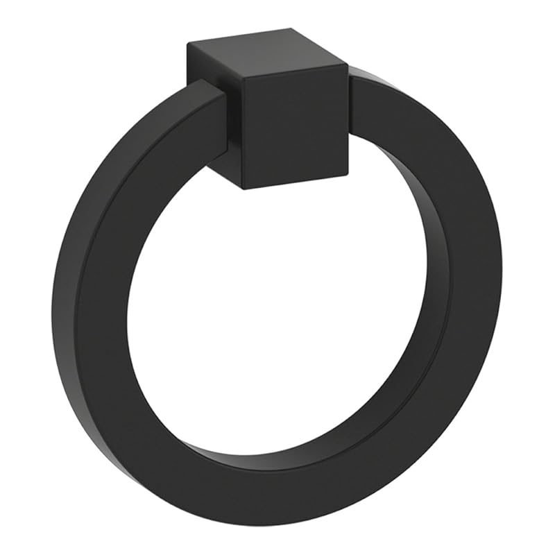 Puxador tipo argola Kohler K-99685-HF3 para gaveta e porta, acabamento preto
