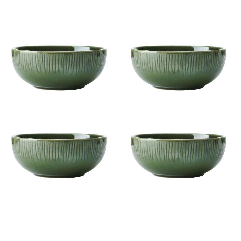 Jardin 4pc Stoneware Cereal Bowl Set, 15cm, Gift Boxed