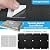 Art3d 4-Pack Wedge Design Acoustic Foam Panels, 48" x 24" x 2" High-Density Soundproof Foam Wall Panels for Wall, Ceiling, Quick-Recovery Noise Dampening Panels for Office, Studio and Home