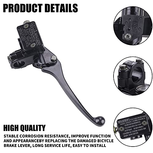 Mwmnun Right Brake Master Cylinder Brake Lever For Taotao Sunl 50Cc 110Cc 125Cc Polaris Outlaw 525 Roketa Taotao Kazuma Eton Baja Honda 250R Atv Atc 4 Wheeler Dirt Bike Parts #TOP2