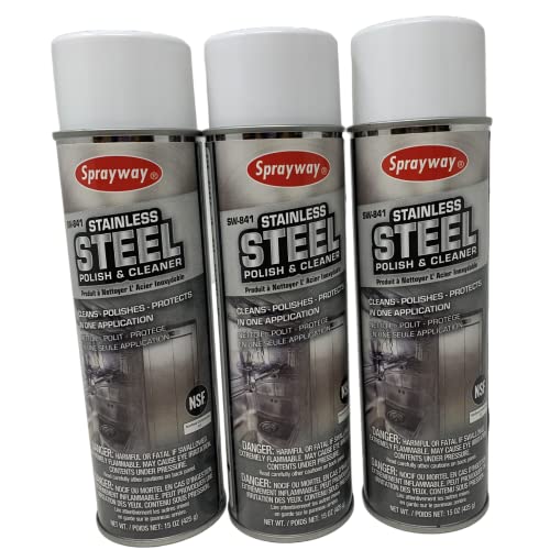 Buy Sprayway stainless steel cleaner pk oz cans In Pakistan Sprayway