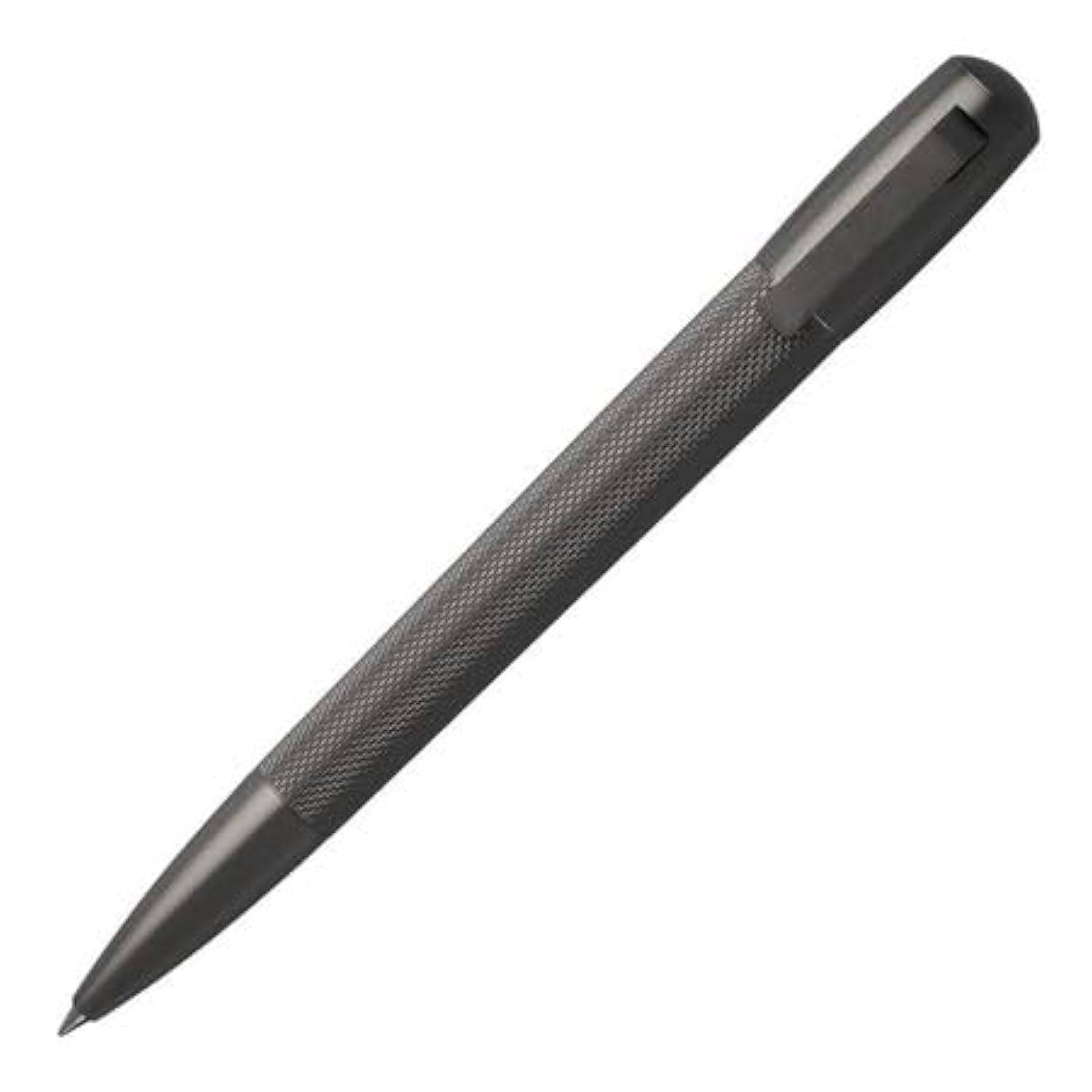 Hugo Boss HSY6034 Kugelschreiber Pure Matte Dark Chrome, 1 Stück (1er Pack)