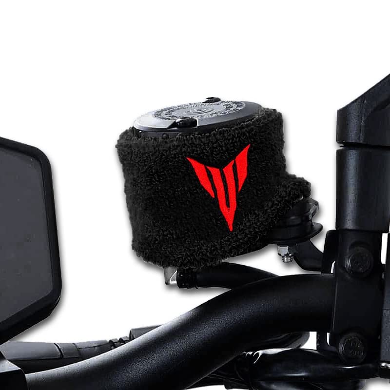 Chaussettes De Réservoir De Frein Pour Moto Yamaha MT07 MT09 - 1 Paire Noire - Protection UV Et Fuites