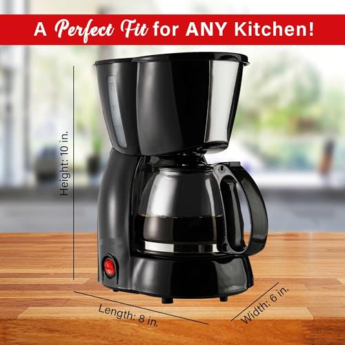 Cafetera de Goteo Compacta con Capacidad para 4 tazas miniatura 6