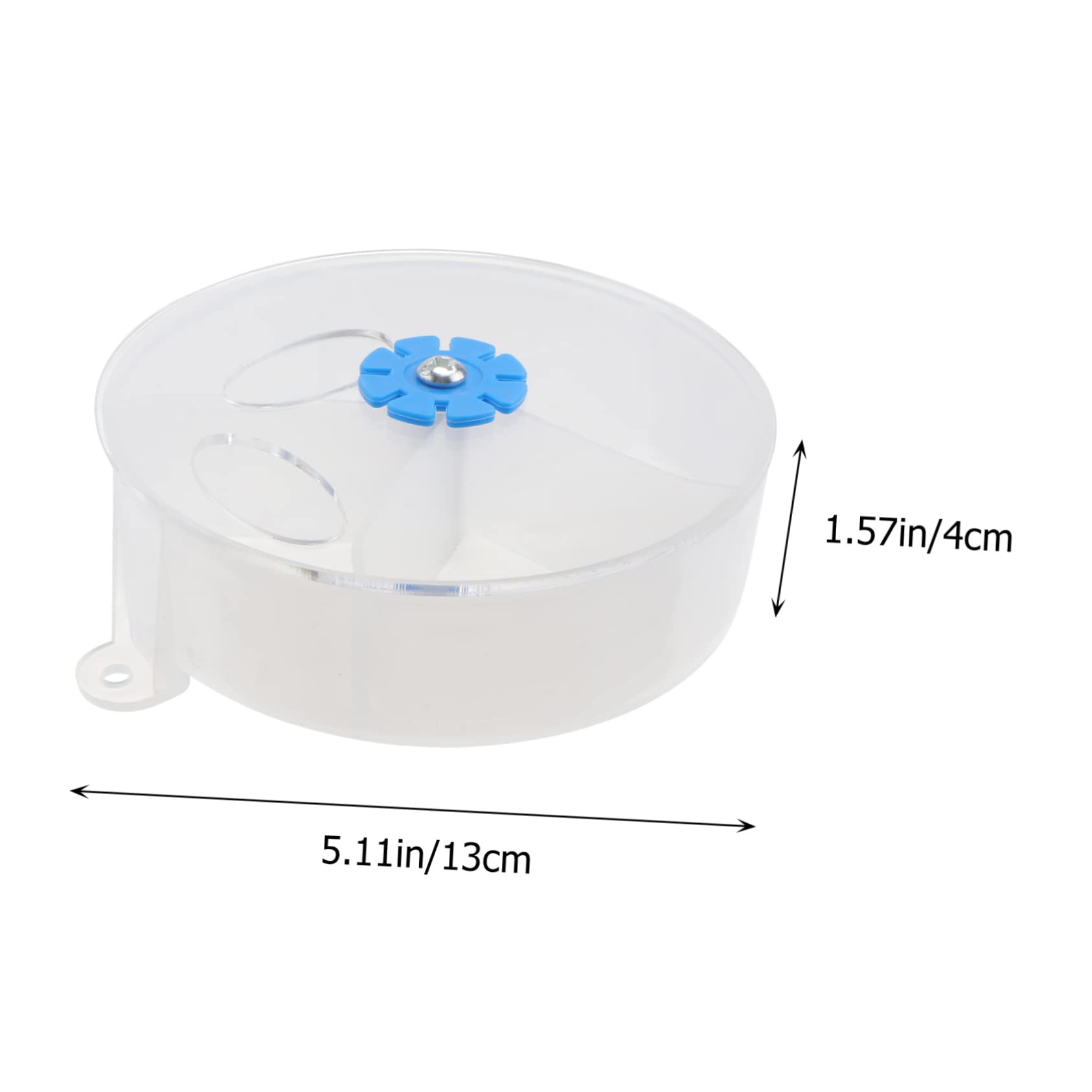 1PC Parrot Supplies Acrylic Foraging Ball Puzzle Pet Parrot Finding Food Box-Pet Supplies - image 2