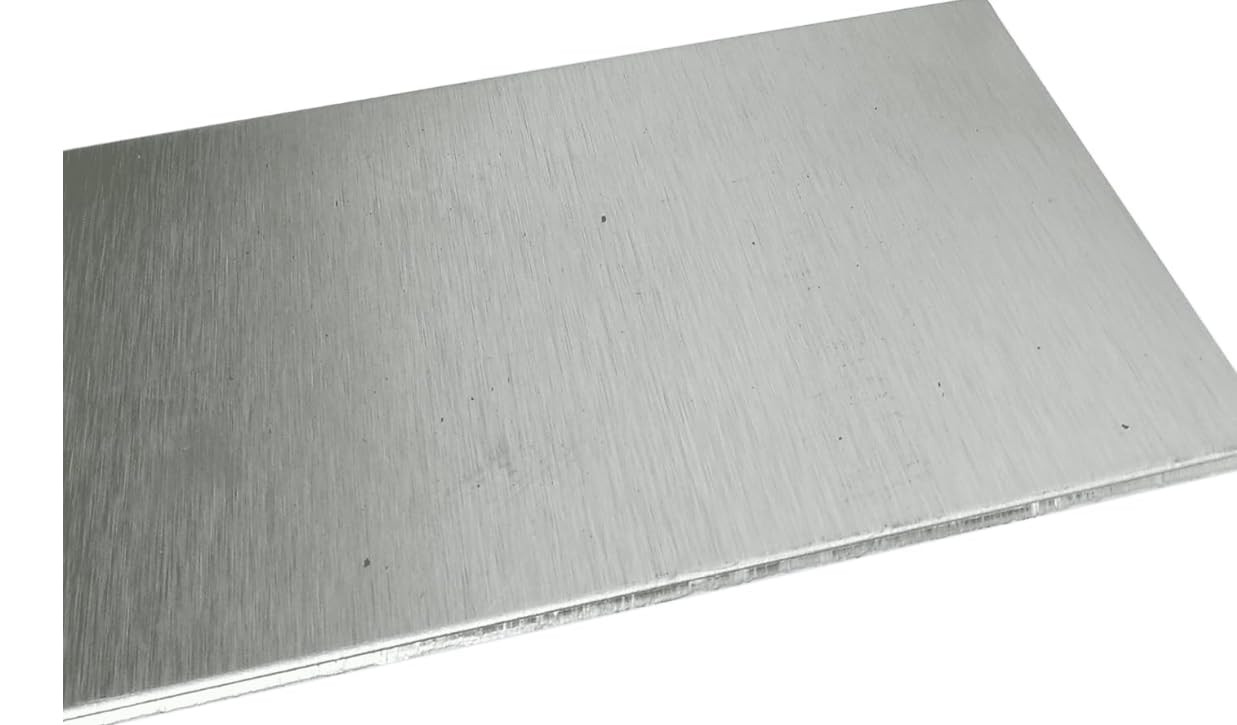 Inconel® N06600 - Piastre in lamiera 600, 2 mm, 2.4816, in lega 600, taglio su misura, 250 x 300 mm