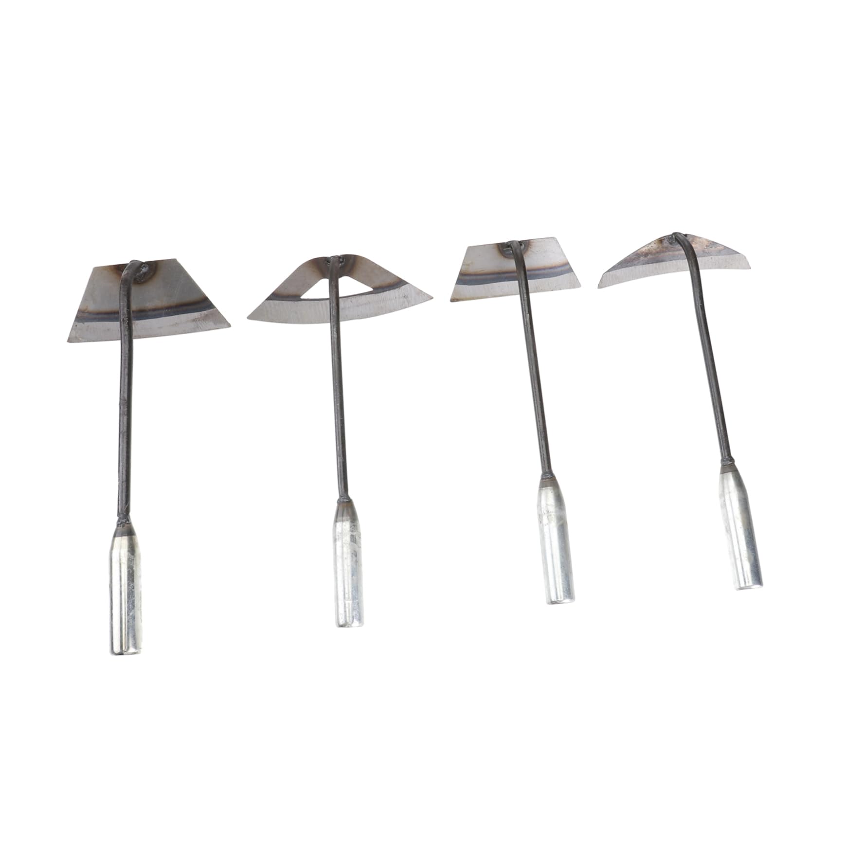 Happyyami 4Pcs Garden Weeding Tools Manual Hand Hoes for Easy Weeding Portable Gardening Hand Tools Housewarming Gardening Enthusiasts Lightweight and Efficient