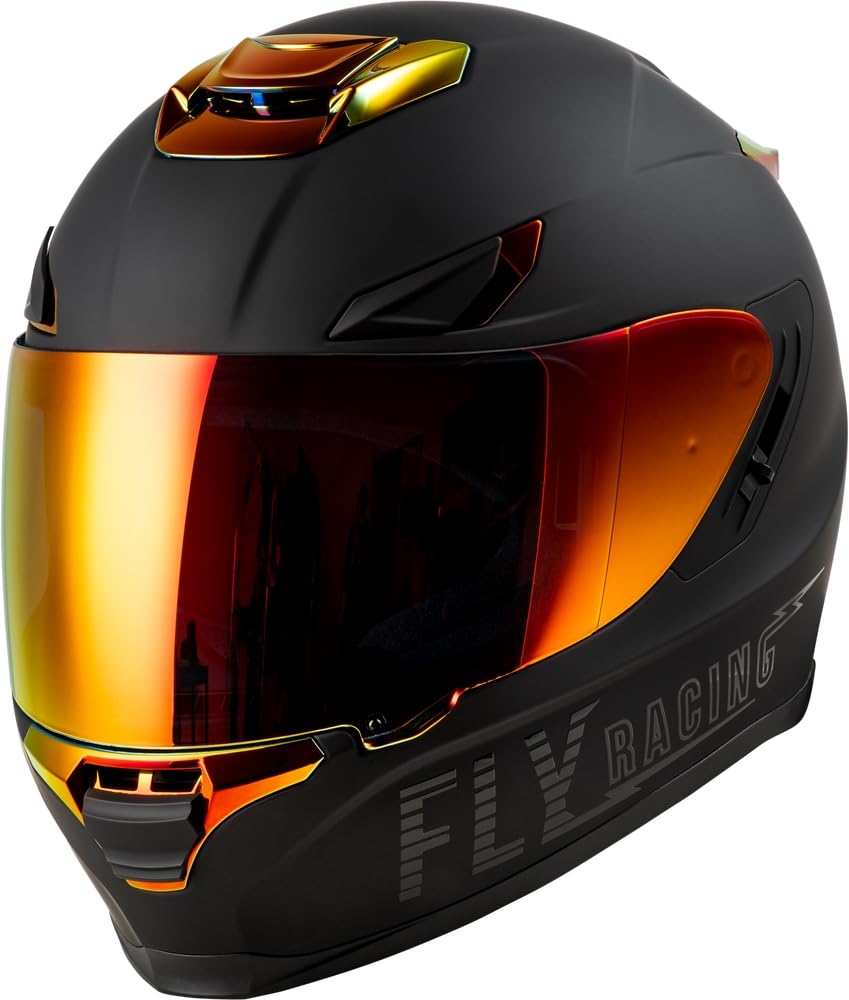 Amazon.com: Fly Racing 73-8427L Sentinel Recon Helmet Matte Black