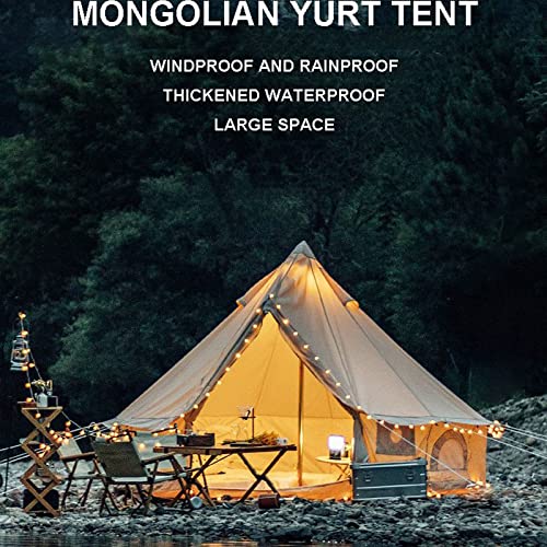 Carpa Yurt con Forma de Campana para 3-8 Personas miniatura 3