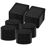 Non Slip Furniture Pads - 60 Pieces Self Adhesive Rubber Feet Pads Furniture Grippers Chair Leg Pads - Anti Scratches Furniture Feet Protectors for Hardwood Floors