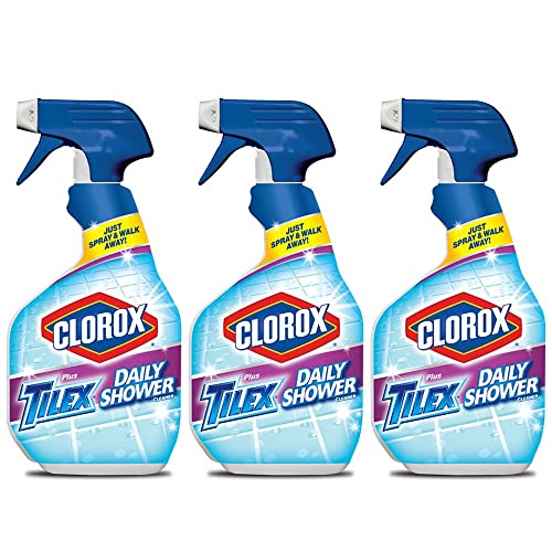 The Clorox Company Tilex Daily Shower Cleaner Spray, Bleach Free (3