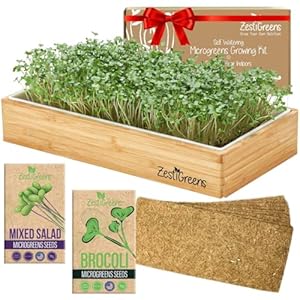 INTRODUCING THE EXCITING WAY TO GROW FRESH MICROGREENS EVERY WEEK. No soil, no mess, just add water! Harvest crisp, nutrient-packed microgreens in 7–10 days with no soil, special lights, or daily misting. The easiest way to grow fresh greens on your ...